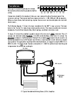 Предварительный просмотр 6 страницы Diamond Audio Technology M541 Owner'S Manual