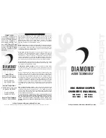 Preview for 1 page of Diamond Audio Technology M6 10D2 Owner'S Manual