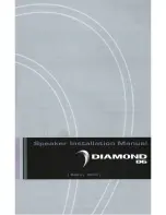 Diamond Audio D663 Installation Manual предпросмотр