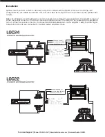 Preview for 2 page of Diamond Audio LOC22 Quick Start Manual