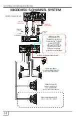 Предварительный просмотр 14 страницы Diamond Audio MICRO8 Series Owner'S Manual