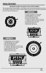 Preview for 3 page of Diamond Audio MOTORSPORT MP525 Owner'S Manual