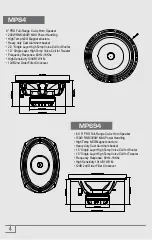 Preview for 4 page of Diamond Audio MOTORSPORT MP525 Owner'S Manual