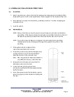 Preview for 4 page of Diamond H2O DCF6-100-100 Installation, Operation And Maintenance Manual