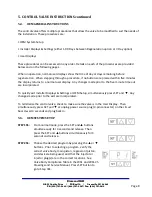 Preview for 10 page of Diamond H2O DCF6-100-100 Installation, Operation And Maintenance Manual