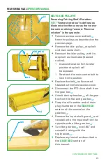 Предварительный просмотр 21 страницы diamond mowers Rear Swing Flail Operator'S Manual