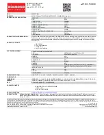 Diamond Multimedia DIAMOND STEALTH S9250PCI Specification Sheet preview