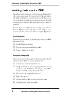 Preview for 20 page of Diamond Multimedia Micronics C400 Manual