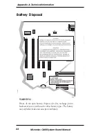 Preview for 66 page of Diamond Multimedia Micronics C400 Manual