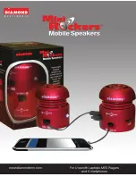 Preview for 1 page of Diamond Multimedia Mini Rockers Brochure & Specs