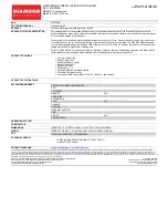 Preview for 1 page of Diamond Multimedia MSP100B Specification Sheet