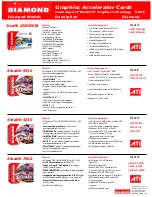 Preview for 1 page of Diamond Multimedia Radeon S120AGP128-CN Specification Sheet