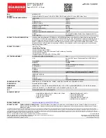 Diamond Multimedia SKU 4670PE31GDT Specification Sheet preview