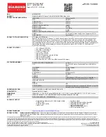 Preview for 1 page of Diamond Multimedia SKU 4870PE5512DT Specification Sheet