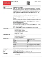 Preview for 1 page of Diamond Multimedia SupraMax PCI LE Specification Sheet