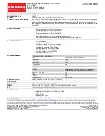 Diamond Multimedia VC600 Specification Sheet preview