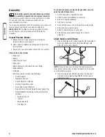 Preview for 8 page of Diamond Power Products 203709GS Operator'S Manual