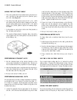 Preview for 8 page of Diamond Products CC1000T Owner'S Manual