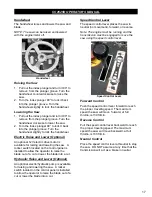 Preview for 17 page of Diamond Products CC2525H Operator'S Manual