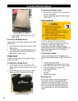 Preview for 22 page of Diamond Products CC2525H Operator'S Manual