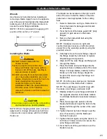 Preview for 23 page of Diamond Products CC2525H Operator'S Manual