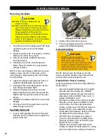 Preview for 24 page of Diamond Products CC2525H Operator'S Manual