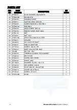 Preview for 8 page of Diamond Products DP80375 Operator'S Manual