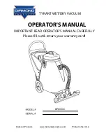 Preview for 1 page of Diamond Products DP80500 Operator'S Manual