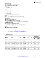 Preview for 5 page of Diamond Systems ETX-945 User Manual