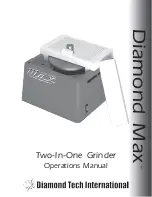 Preview for 1 page of Diamond Tech International Diamond Max Operation Manual