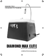 Diamond Tech DIAMOND MAX ELITE Operation Manual preview