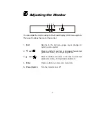 Предварительный просмотр 9 страницы Diamond View 1995SL User Manual