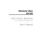 Diamond View DV150 User Manual preview