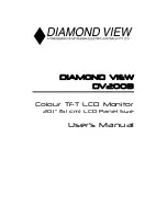 Preview for 1 page of Diamond View DV200B User Manual