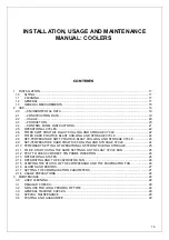 Preview for 3 page of Diamond 18G300500000 Installation, Usage And Maintenance Manual