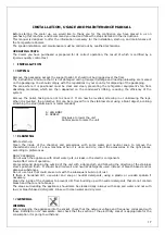 Preview for 4 page of Diamond 18G300500000 Installation, Usage And Maintenance Manual