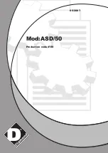 Diamond ASD/50 Series Manual preview