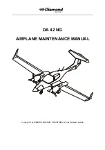 Diamond DA 42 NG Maintenance Manual preview