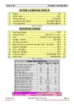 Preview for 10 page of Diamond Diamond Star DA40 TDI Checklist