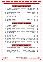 Preview for 13 page of Diamond Diamond Star DA40 TDI Checklist