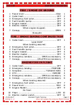 Preview for 15 page of Diamond Diamond Star DA40 TDI Checklist