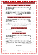 Preview for 16 page of Diamond Diamond Star DA40 TDI Checklist