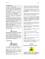 Preview for 4 page of Diamond DSG-14B Installation, Use And Maintenance Instructions