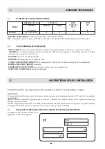 Предварительный просмотр 23 страницы Diamond E77/M50I-7 Installation, Use And Maintenance Instructions