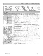 Предварительный просмотр 10 страницы Diamond Elite 19 cu ft Gas Refrigerator Owner'S Manual