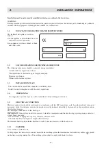 Preview for 13 page of Diamond F14+14E/M Installation, Use And Maintenance Instructions