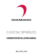 Diamond HP10 Installation Manual предпросмотр