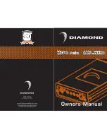 Preview for 1 page of Diamond Micro1 Owner'S Manual