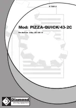 Preview for 1 page of Diamond PIZZA-QUICK/43-2C Instructions For Use And Installation