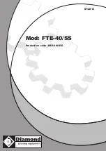 Preview for 1 page of Diamond PSR 400 EE Instructions For Use And Installation